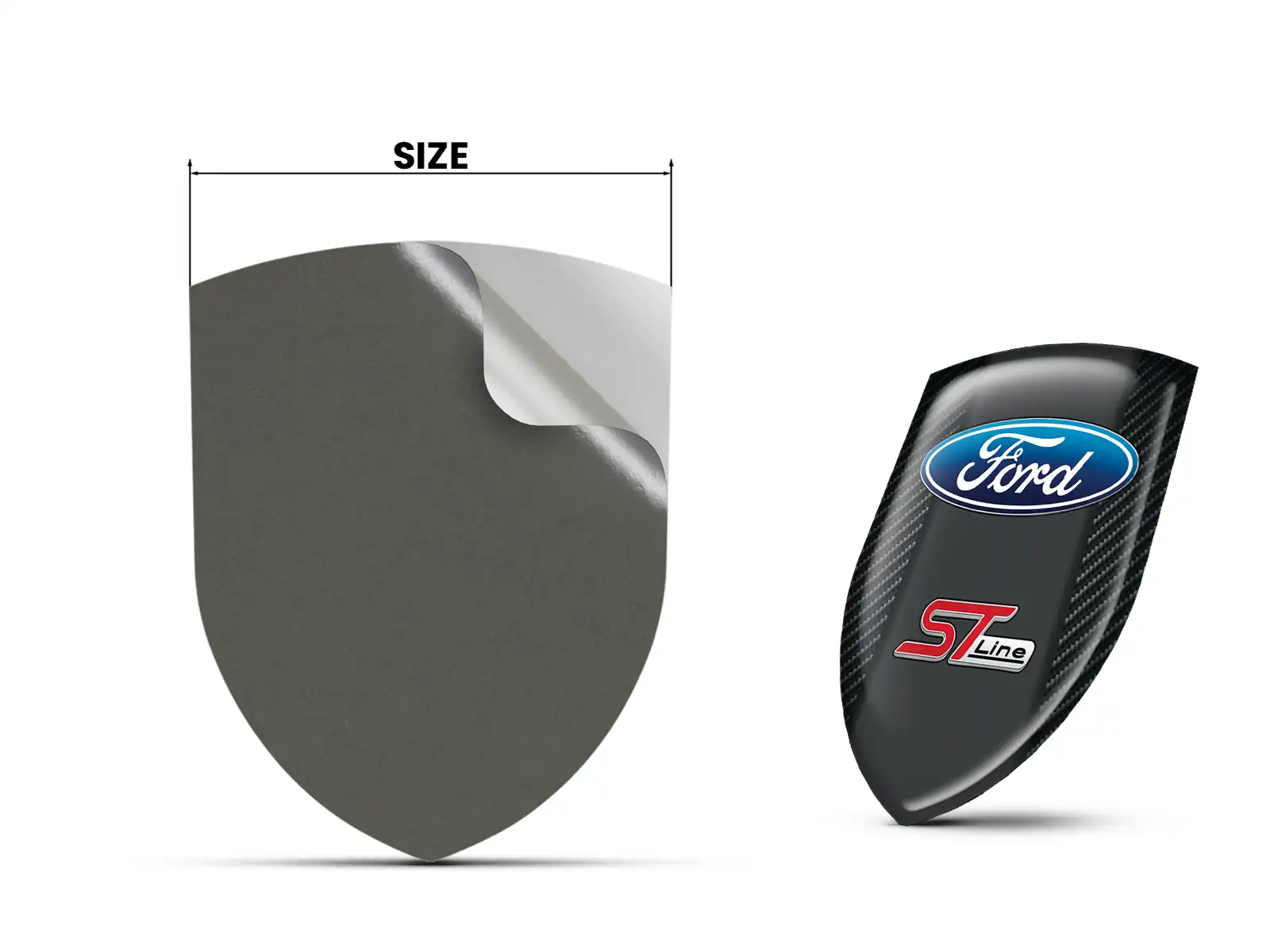 Ford Décalcos Bombés Édition Chic Étiquettes Dôme Supérieures